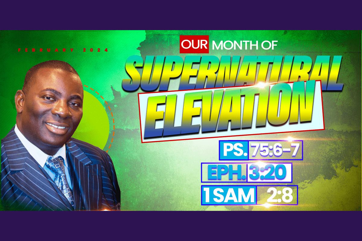 Read more about the article Our Month of SUPERNATURAL ELEVATION