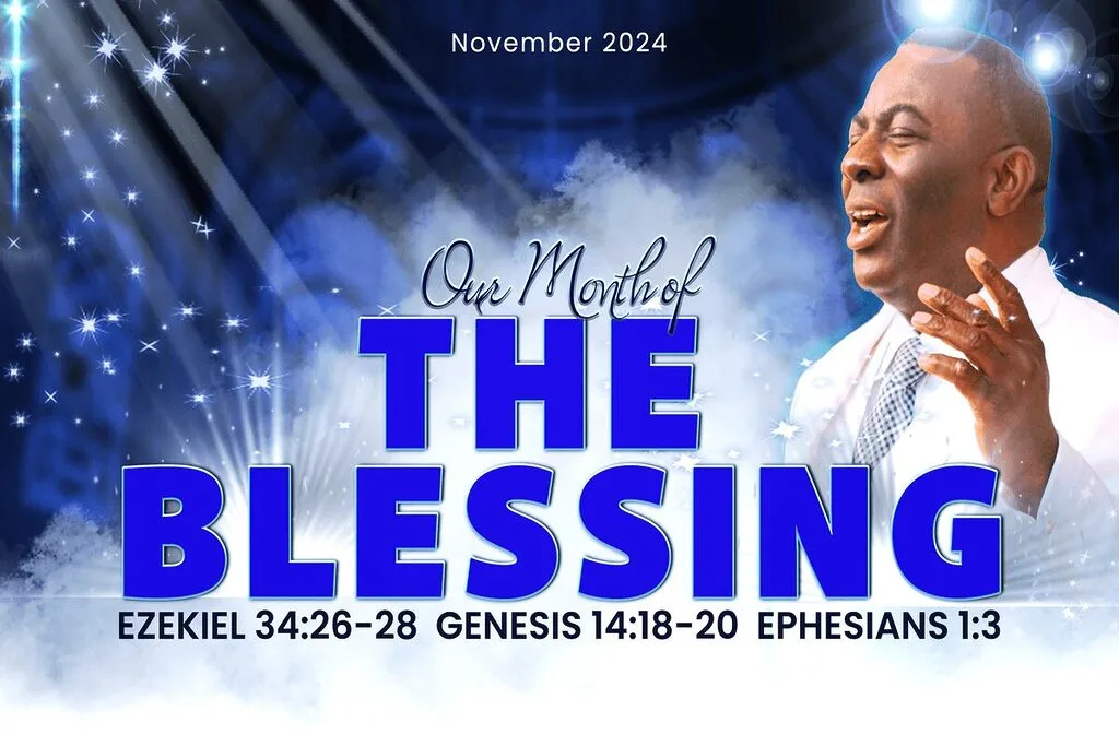 Monthly Declaration_Word of the Month Our Month of The BLESSING