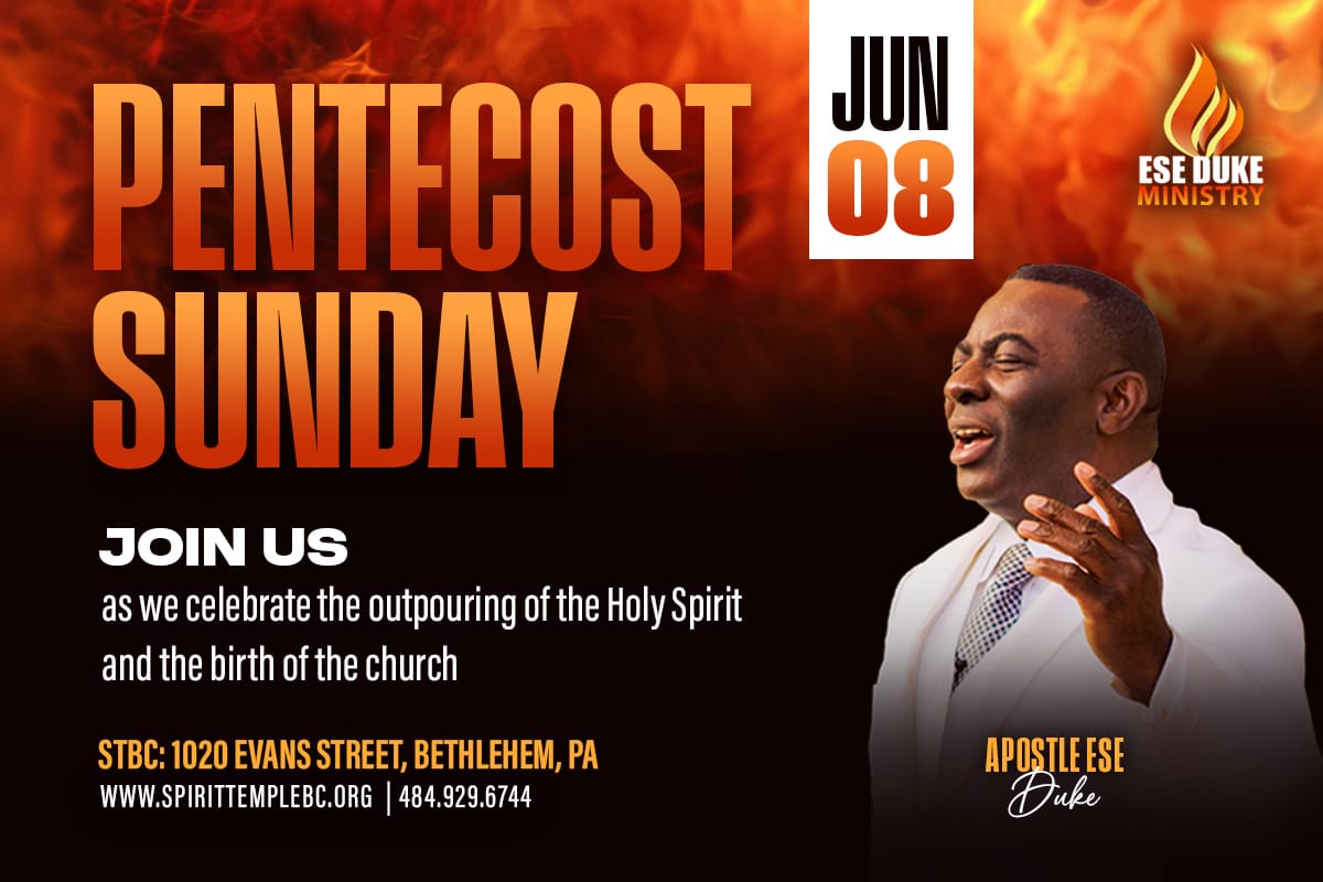 EDM Pentecost Sunday