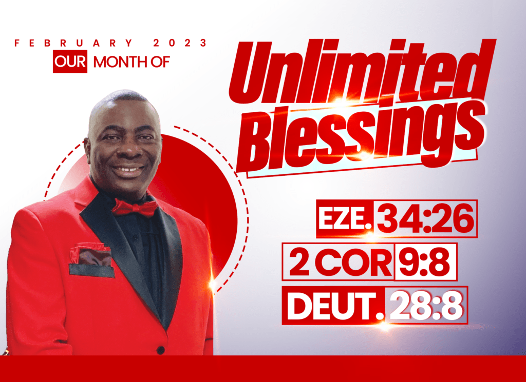 Our Month of UNLIMITED BLESSINGS EDM