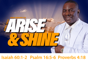 Read more about the article Our Month to ARISE AND SHINE