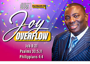 Read more about the article Our Month of JOY OVERFLOW