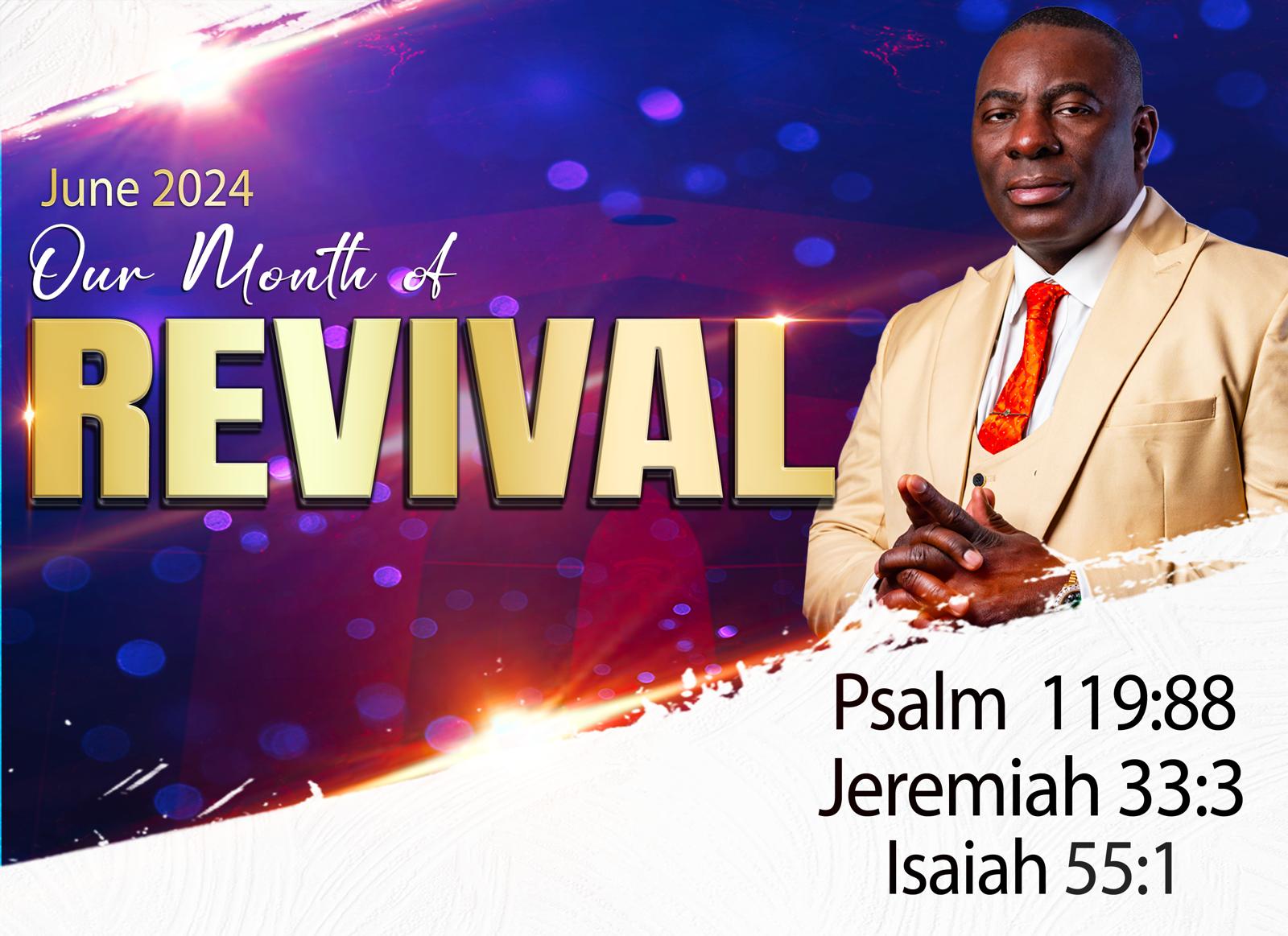 You are currently viewing Our Month of REVIVAL
