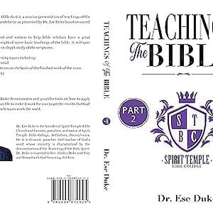 TEACHINGS OF THE BIBLE PART 2